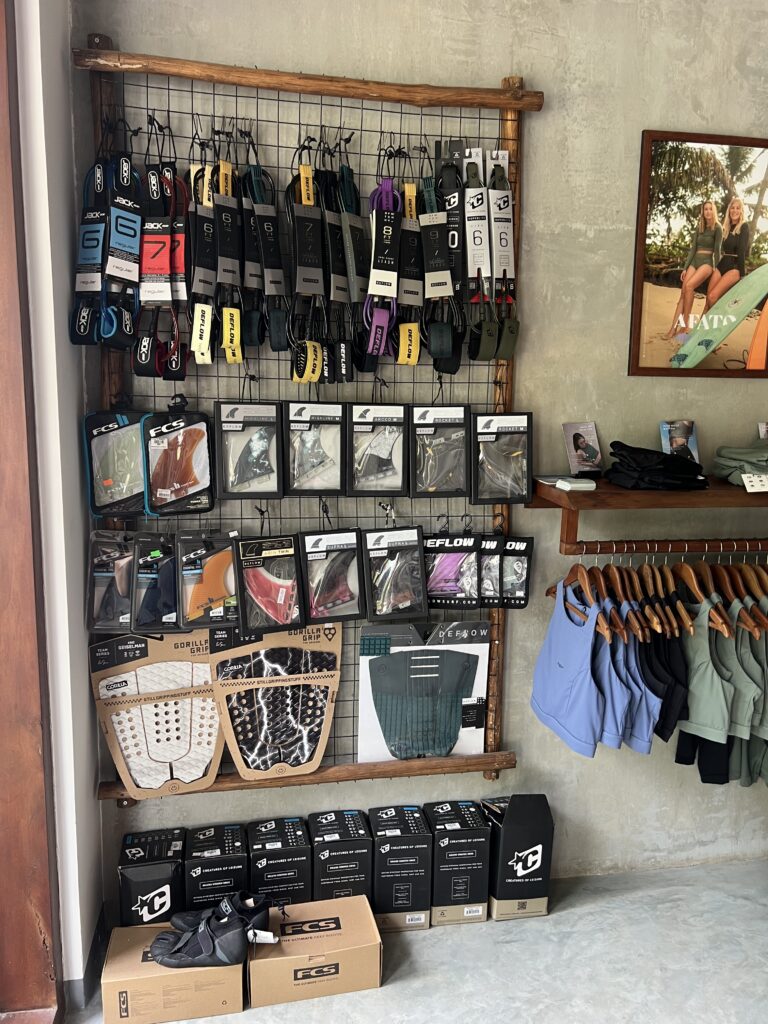 surfshop in Sri Lanka with gear and accessories